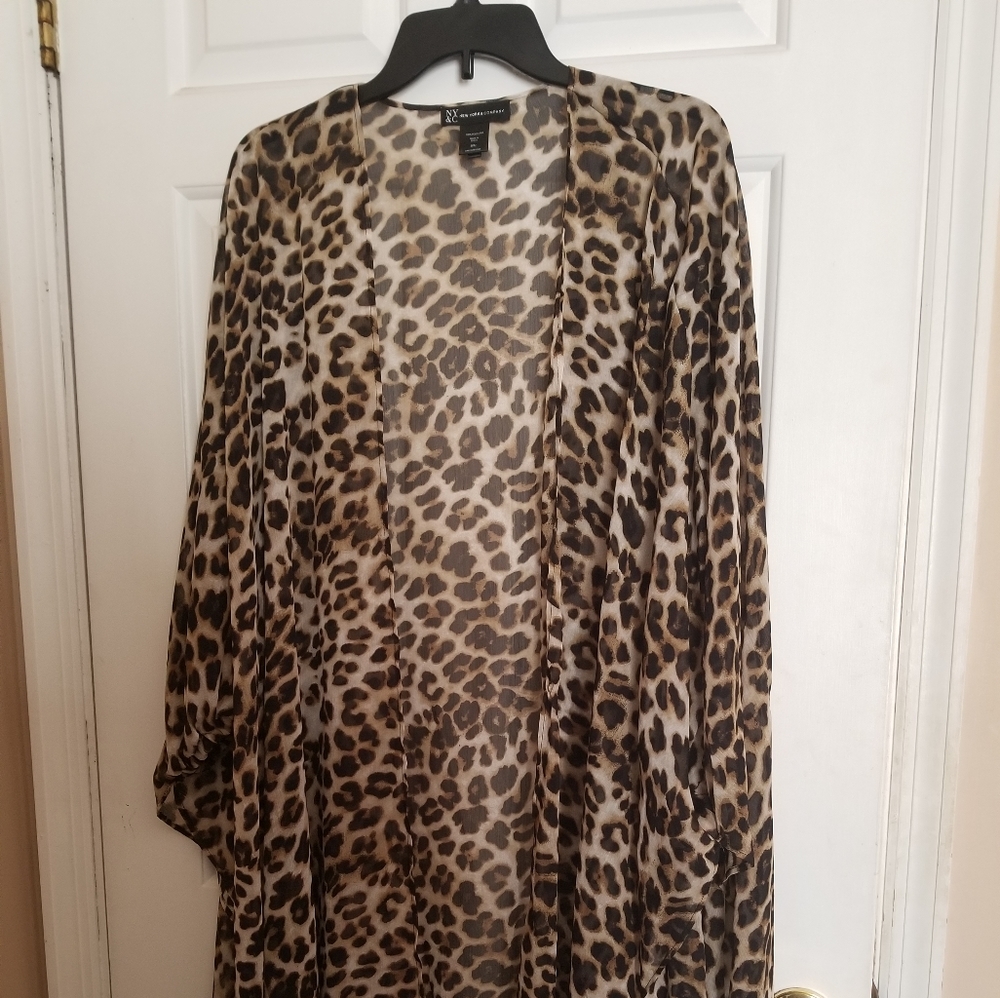 Semi sheer cardigan